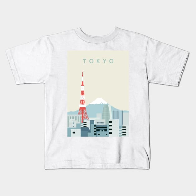 Tokyo Kids T-Shirt by Zakaria Azis